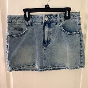 PacSun Denim Mini Skirt